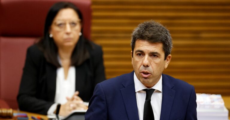 Las cifras de la magnitud de la tragedia expuestas por el president Mazón en Les Corts