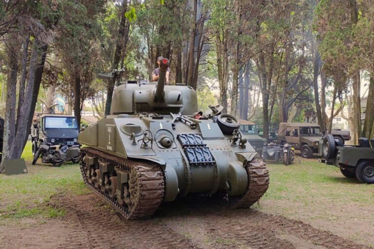 El tanque de la Segunda Guerra Mundial que fue traído a la Argentina y tiene un curioso vínculo con Carlitos Balá