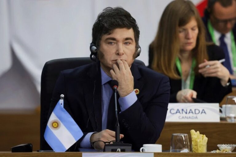 Milei firmó el documento en la lucha contra el hambre que impulsa Lula, con críticas a la intervención del Estado