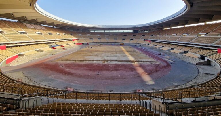 Comienza la segunda fase de obras para ampliar el graderío del Estadio La Cartuja