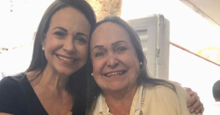 Agentes de la dictadura de Nicolás Maduro asediaron la residencia de la madre de María Corina Machado en Caracas