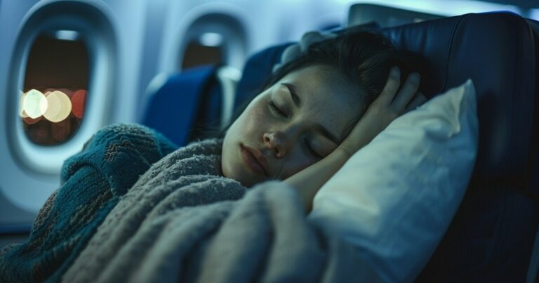 6 consejos para dormir y descansar al viajar en avión