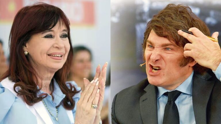 «Ay Milei! Te estás cayendo a pedazos»: Cristina Kirchner volvió a arremeter contra el Presidente