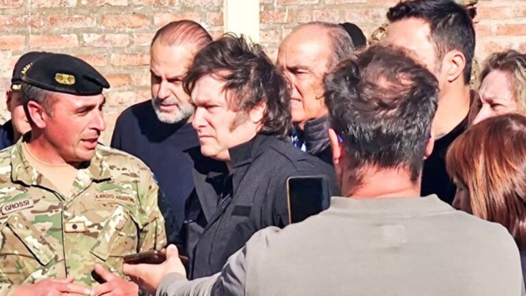 La insólita explicación de Javier Milei para justificar su demorado viaje a Bahía Blanca