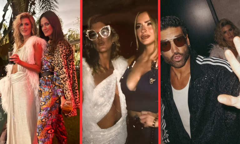 Las fotos del cumpleaños 40 de Mery del Cerro con los famosos disfrazados