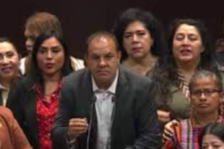 Diputadas de morena defendieron a Cuauhtémoc Blanco; rechazaron su desafuero