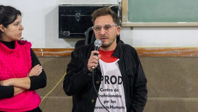 Matías Aufieri: La represión de Bullrich es criminal y parece que ningún juez quiere frenarla