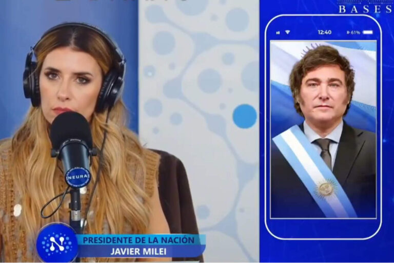 Milei habló en Neura y cargó contra Darín y el uso político sobre el Hospital Garrahan