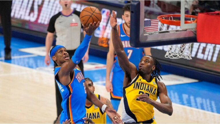 Oklahoma City Thunder derrotó a Indiana en el Juego 2 e igualó la serie en la final de la NBA