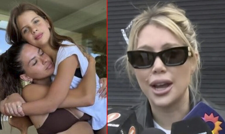 Las fotos de la China Suárez llevando a las hijas de Wanda Nara de paseo sin Icardi