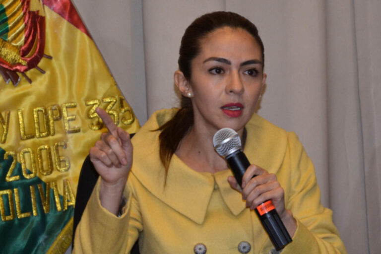 Impunidad para Evo: Mariana Prado dijo que le exigió eso a Andrónico Rodríguez