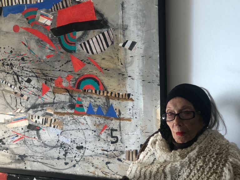 Ides Kihlen cumple 108 años y es la pintora en actividad más longeva del arte argentino