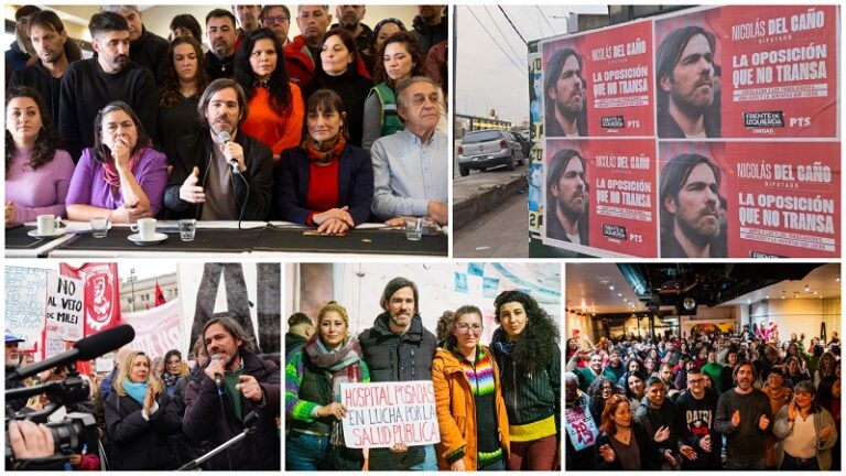 Elecciones PBA: seguí acá la campaña de Nicolás del Caño y el Frente de Izquierda Unidad