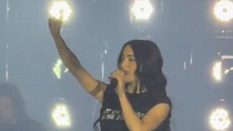 Lali Espósito, tras la amenaza de bomba en su show: «La música y el amor se imponen»
