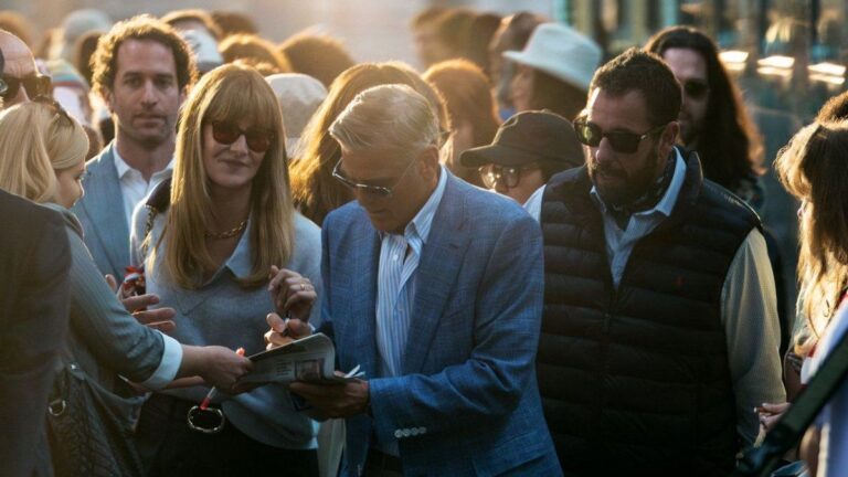 Netflix presentó el primer adelanto de «Jay Kelly», su nueva película con George Clooney y Adam Sandler
