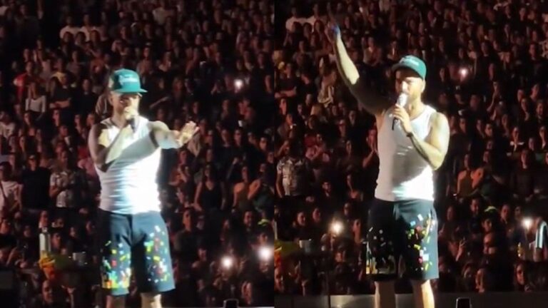 Video: Maluma interrumpió un show para retar a una madre que asistió con su bebé