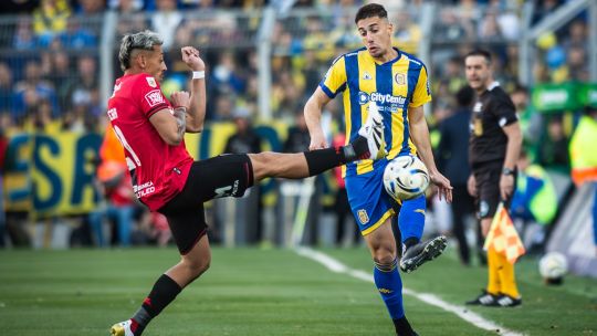 Di María, el regreso: golazo de tiro libre para poner a Rosario Central 1 a 0 sobre Newell’s en el clásico