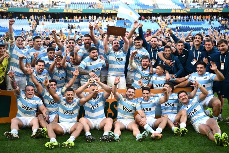 Rugby Championship: los Pumas dieron el zarpazo en Australia