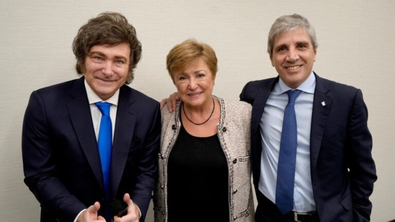 Javier Milei se reunió con Kristalina Georgieva en Nueva York y recibió elogios del FMI