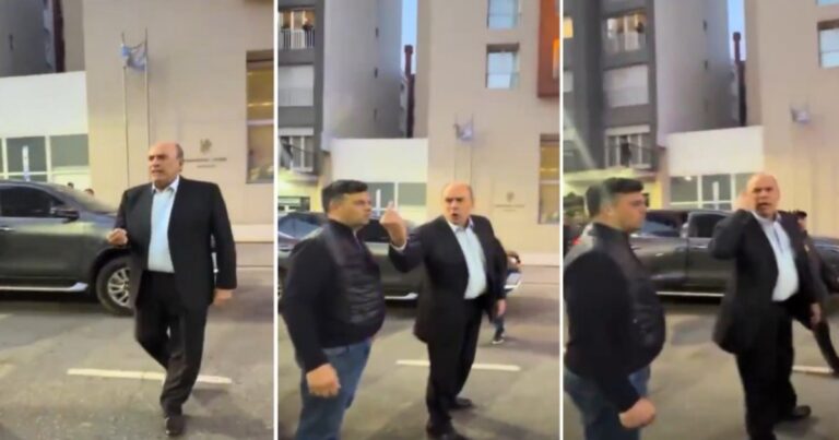 Guillermo Francos habló del video en el que le hace «fuck you» a un vecino que lo increpa: «Me equivoqué de dedo»