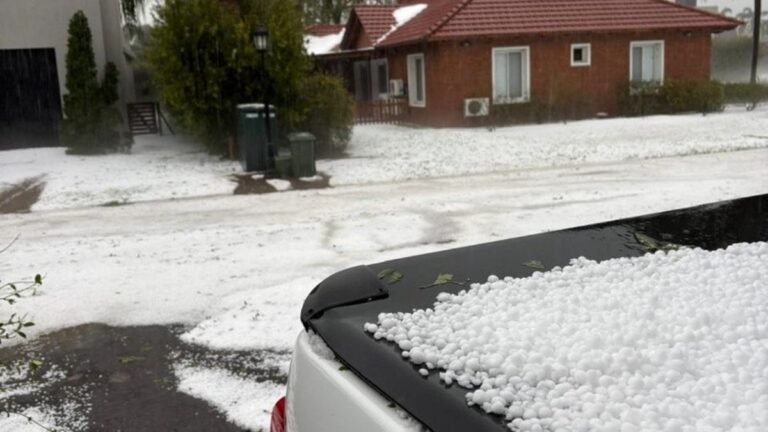 Alerta meteorológica por tormentas con granizo sacude hoy jueves a medio país: cuáles son las zonas afectadas
