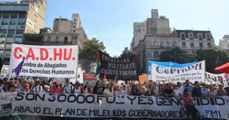 24M. De los capitalistas que apoyaron el golpe al círculo rojo de Milei