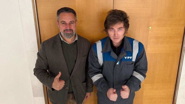 Las reuniones de Javier Milei en España: de Jesús Huerta de Soto a Santiago Abascal