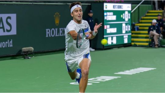 Tomás Etcheverry debuta en el Miami Open ante el belga Zizou Bergs