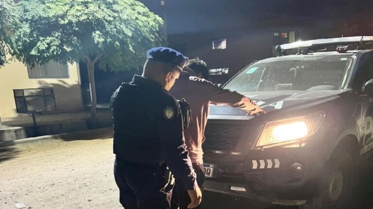 Operativo policial de control en rutas de Tupungato, Mendoza