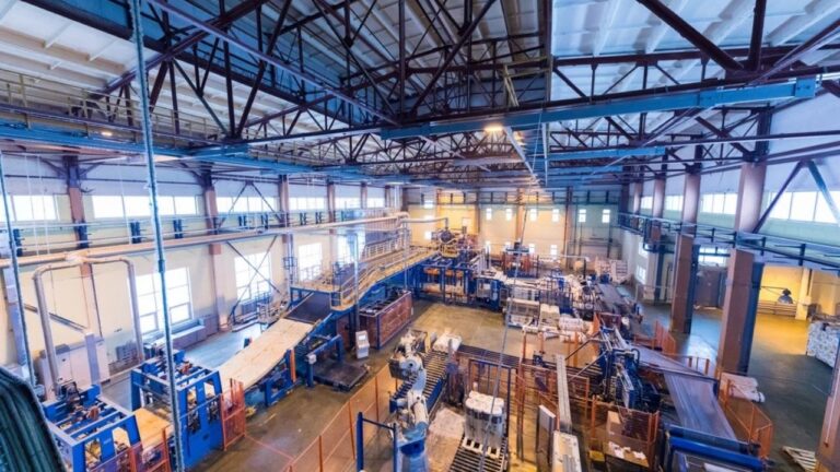Gráfico del INDEC mostrando el nivel de utilización de la capacidad instalada de la industria
