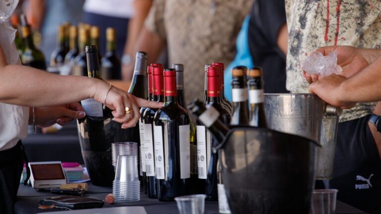 Celebración del Día del Malbec en la Estación Gutiérrez de Maipú, con degustación de vinos y productos locales.