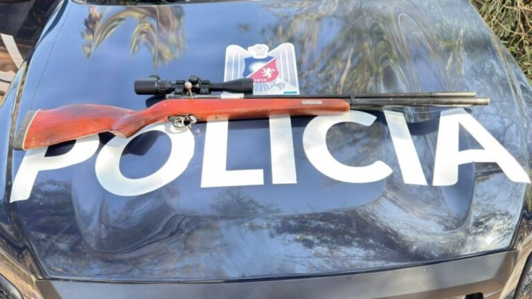 Policía de Mendoza realizando operativos de seguridad en el Gran Mendoza