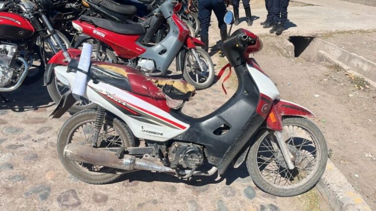 Operativo de control de tránsito de la Policía en Maipú, Mendoza