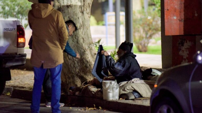 Personas en situación de calle en Mendoza