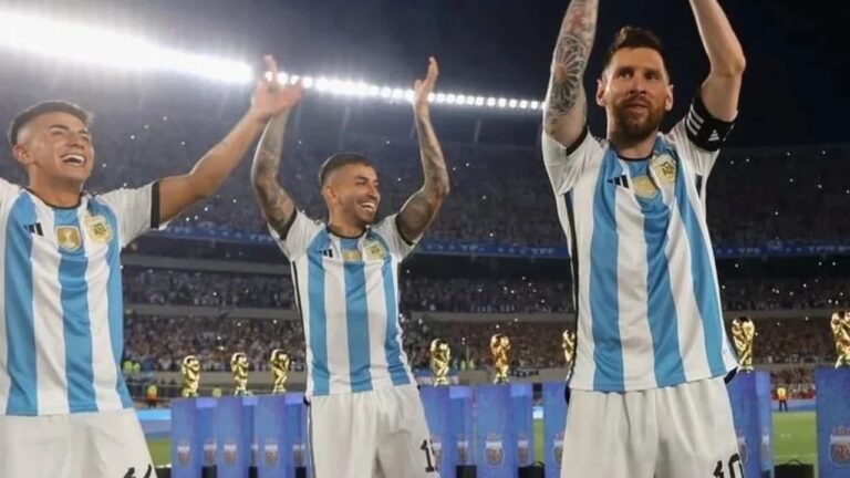 Gráfico del Ranking FIFA mostrando a Argentina en tercer puesto y Francia como líder