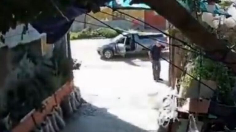 Ilustración de una camioneta en un contexto de noticia policial