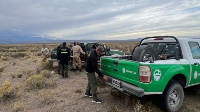 Operativo de control de fauna y náutica en zona rural de San Rafael, Mendoza