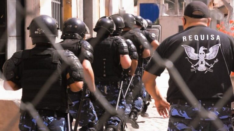 Operativo de requisa del Servicio Penitenciario en el Complejo San Felipe, Mendoza