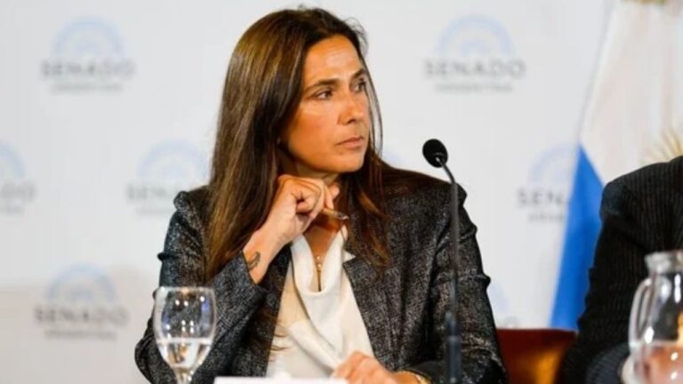 María Eugenia Talerico, exvicepresidenta de la UIF, durante una entrevista.